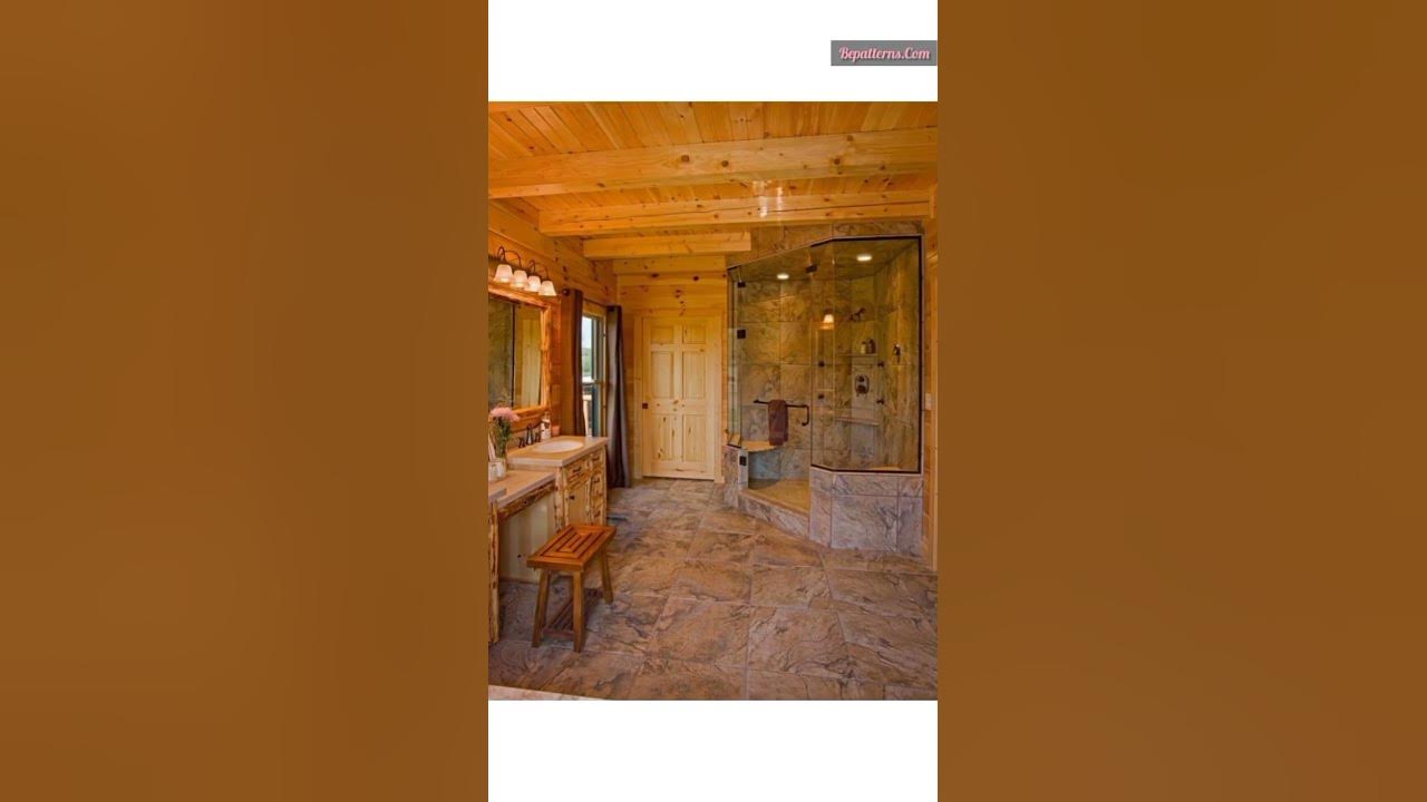 modern-log-cabin-bathroom-designs-home-decor-youtube