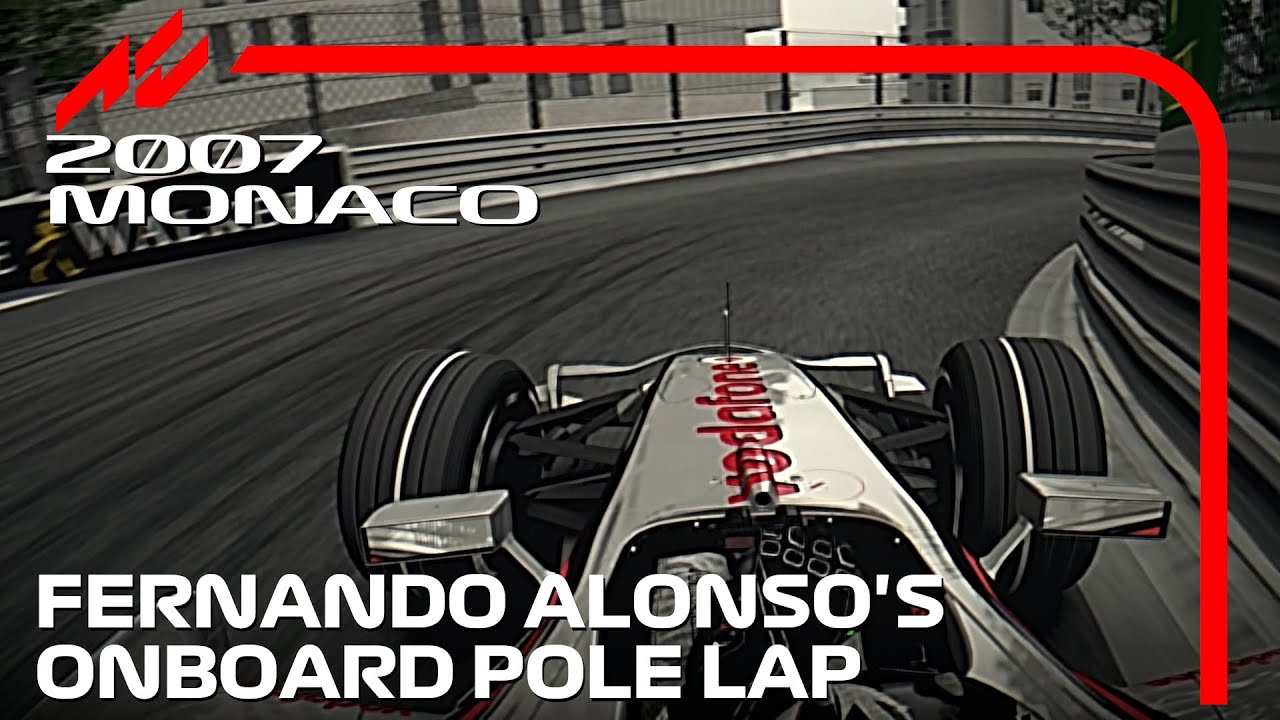 New McLaren MP4-22 Sound Mod! | Fernando Alonso's Pole Lap | 2007 Monaco Grand Prix | 