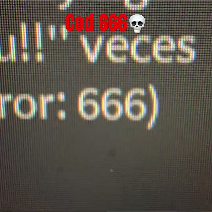 Code 666 #666 #roblox #edit - YouTube