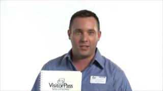 How to use the Visitor Pass Registry Book - kempromotions.com