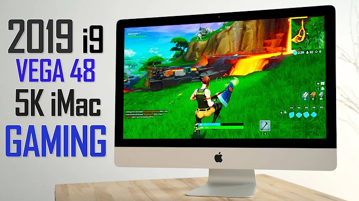 Prueba de rendimiento de juegos en el iMac de 5K de 2019
