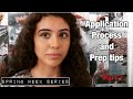 Spring Week Series |Part 1| Application process and preparation tips