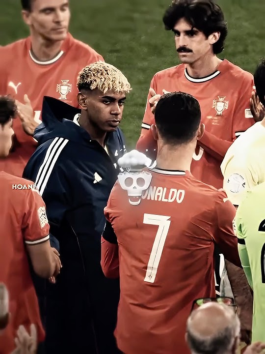 QUAL FOI A CARA DO RONALDO? 👹🤔 #lamineyamal #ronaldo #phonk