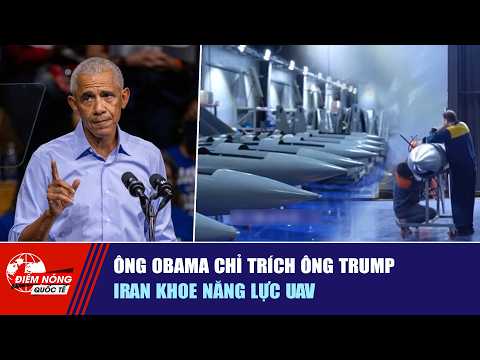 INTERNATIONAL HOTSPOT 10/26: Obama Criticizes Trump | Iran Flaunts UAV Capabilities
