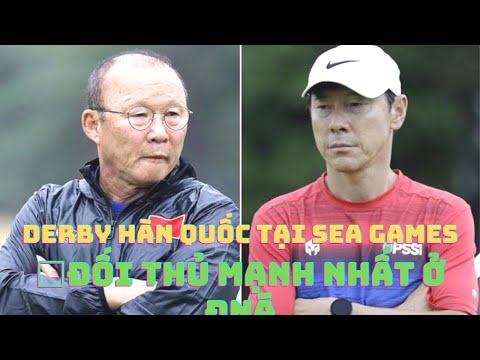 U23 Việt Nam vs U23 Indonesia - HLV Park Hang Seo vs Shin Tae Young ở SEA Games