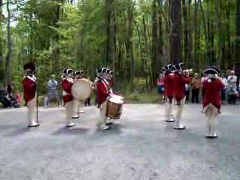 Army Fife & Drum Corps at Monroe Birthplace 4/26/08