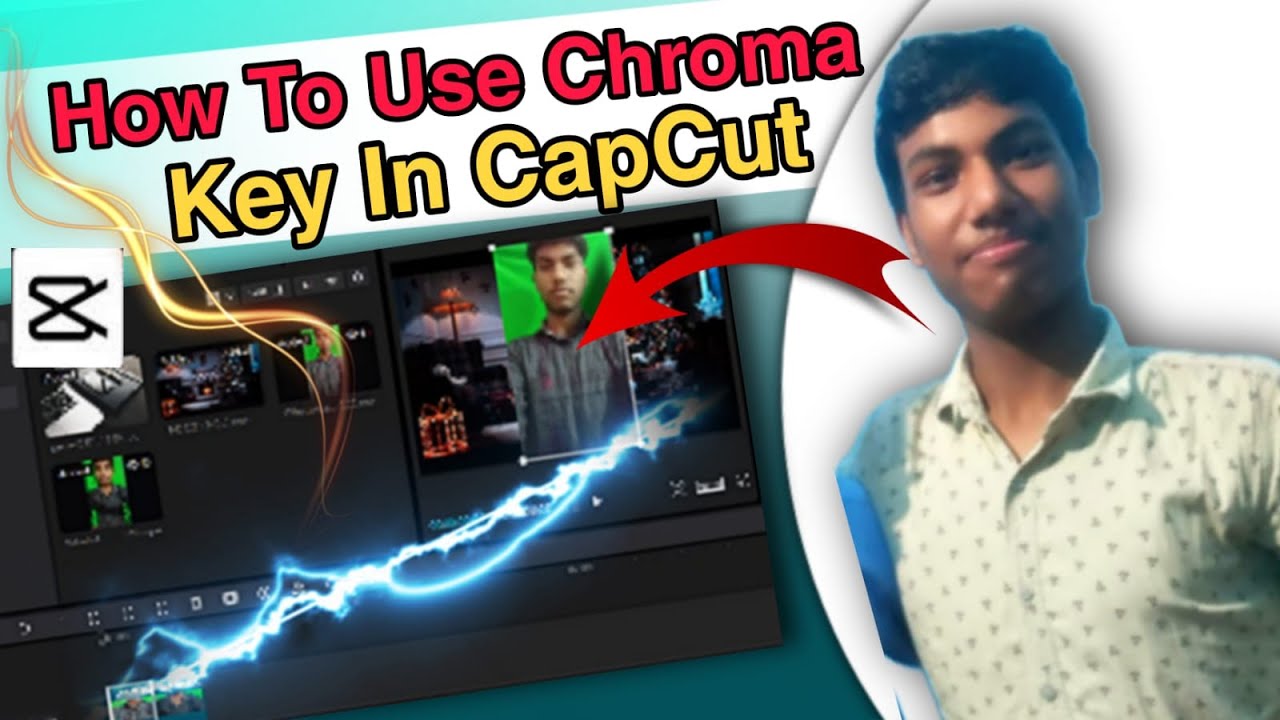 How To Use Green Screen Overlay In CapCut | Hindi Tutorial (Chroma key ...