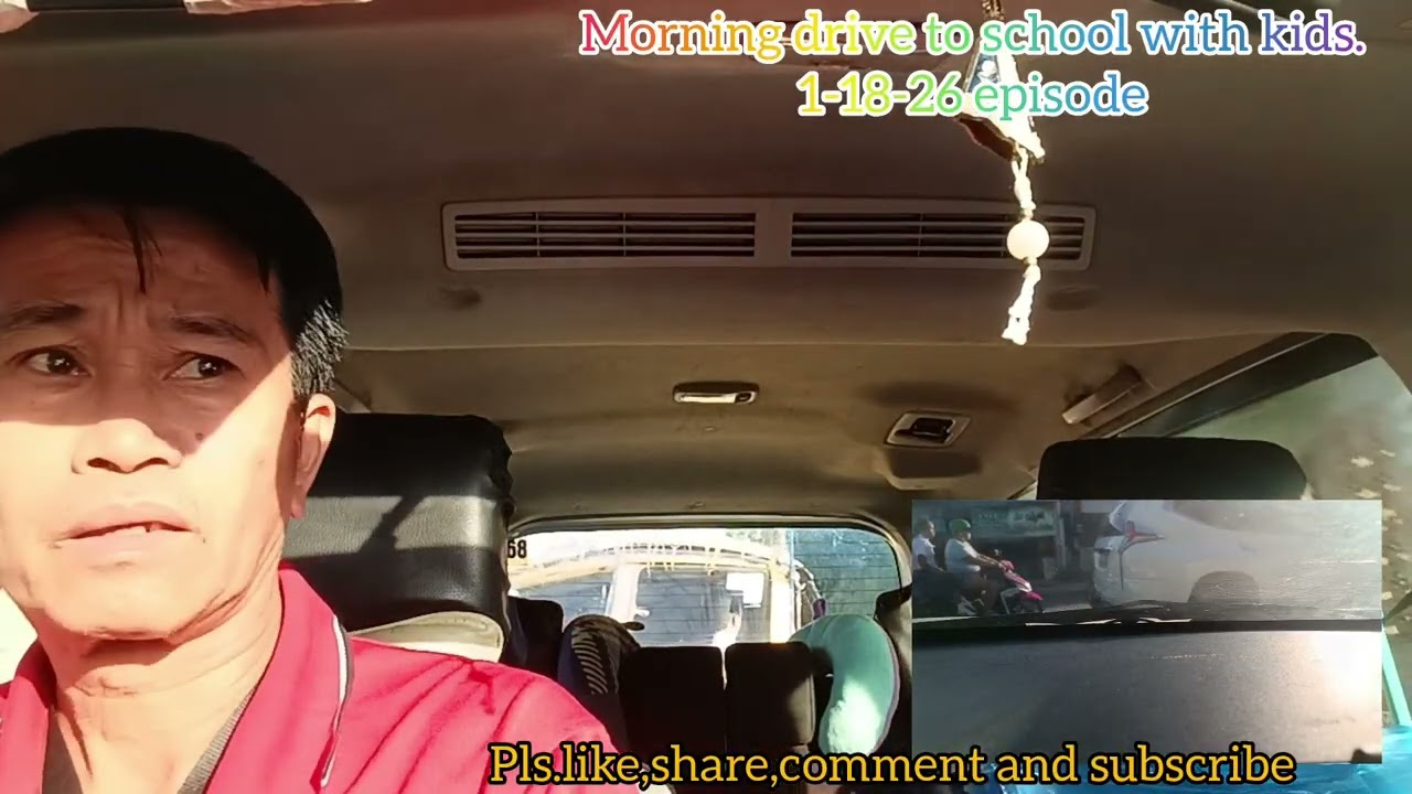 Driving kids to school