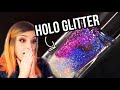 Mixing HOLO and GLITTER Nail Polishes Together!! || KELLI MARISSA