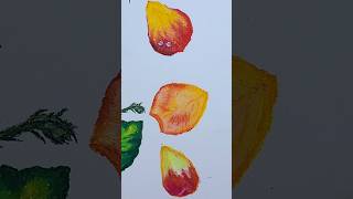 장미꽃잎 그리기 #취미그림 #오일파스텔그림