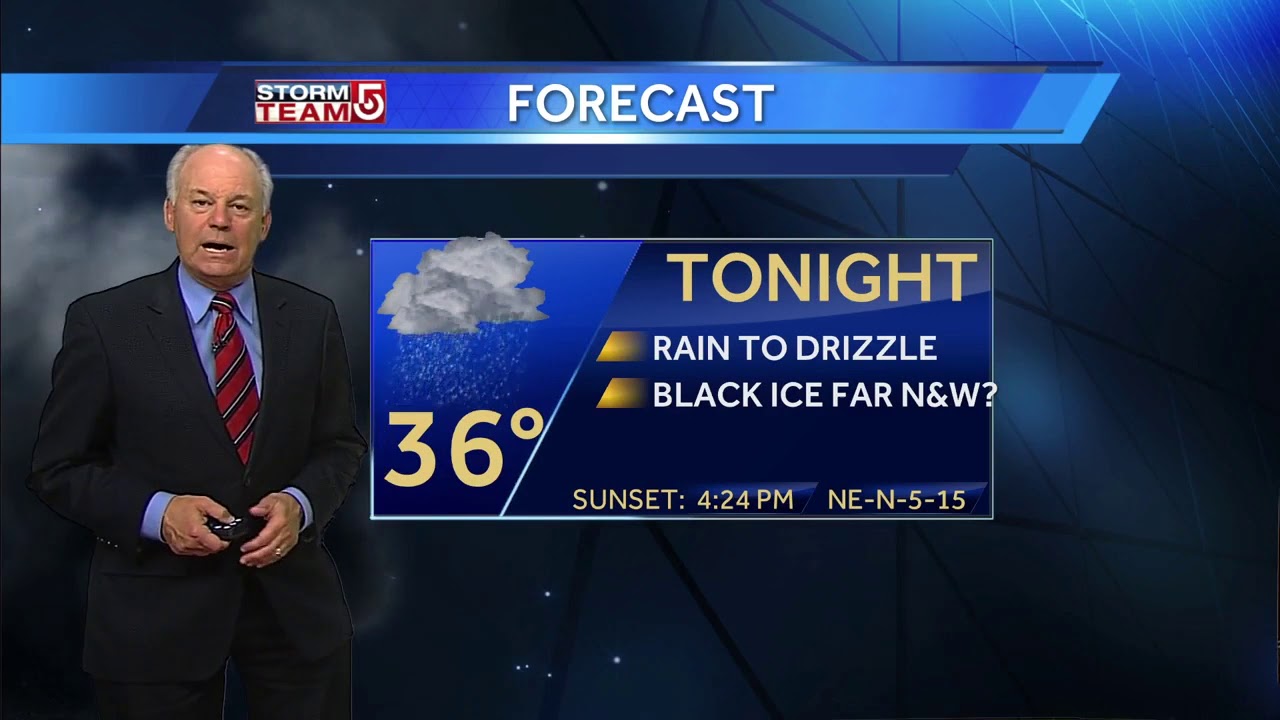 Video: Rain sticks around through evening - YouTube