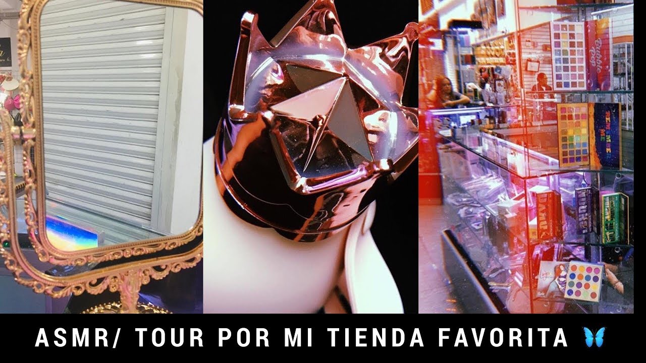 ASMR/ TOUR POR UNA TIENDA DE BELLEZA/ Tapping/ Susurros/ Romani Store/ Andrea ASMR 🦋