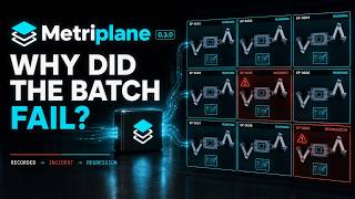 128 Robot Handoffs. 23 Deadline Violations. | Metriplane Batch Evaluation