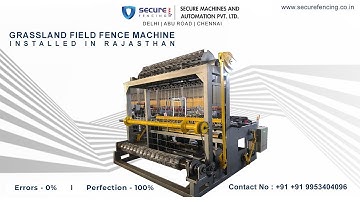 Grassland Field Fence Machine - Rajasthan | +919953404096