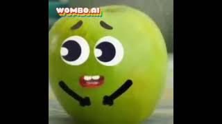 Green Apple Doodland Sings Im Blue Buts His High Sound And Echo