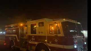 OCFA Engine 4 Returning
