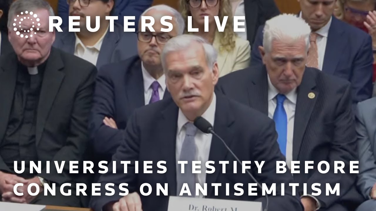 LIVE: University leaders face Congress over antisemitism on US campuses