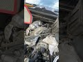 2022 Chevrolet 2500 diesel 6.6 damge belt tensioner and belt #fypシ゚viral #fypシ゚viral#mechanic