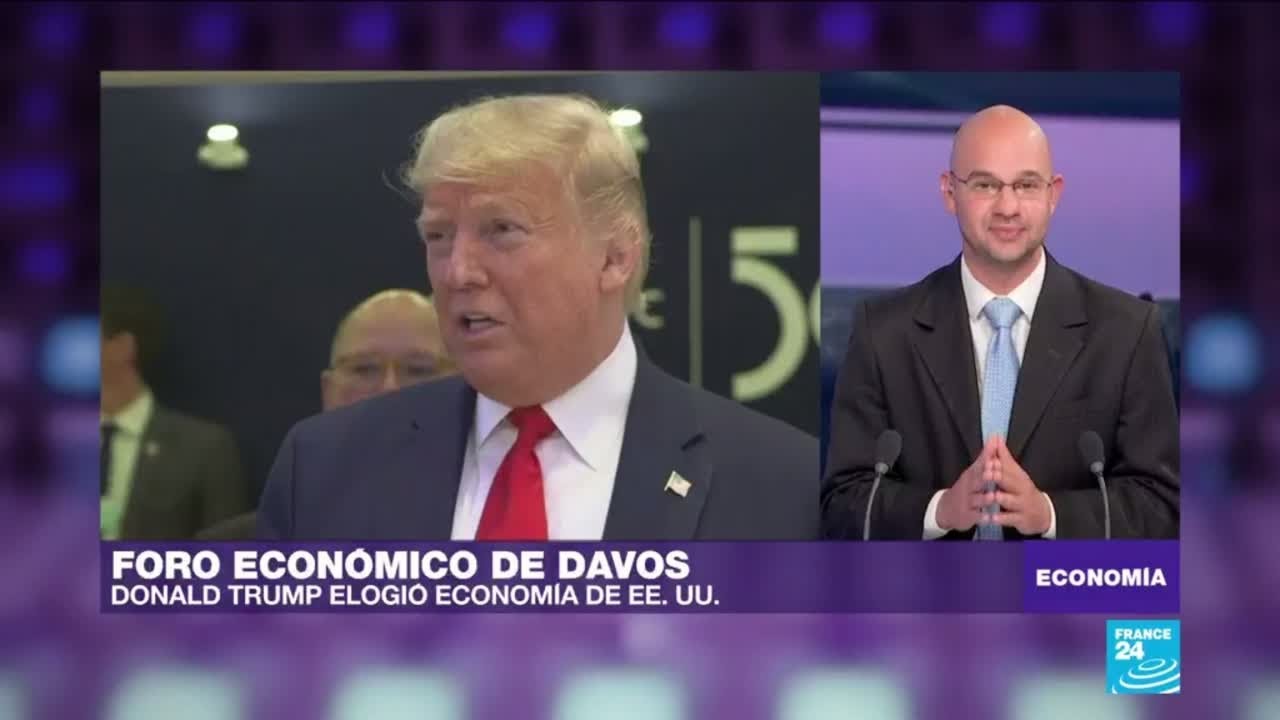 Donald Trump resalta el “auge económico de Estados Unidos” en el Foro ...