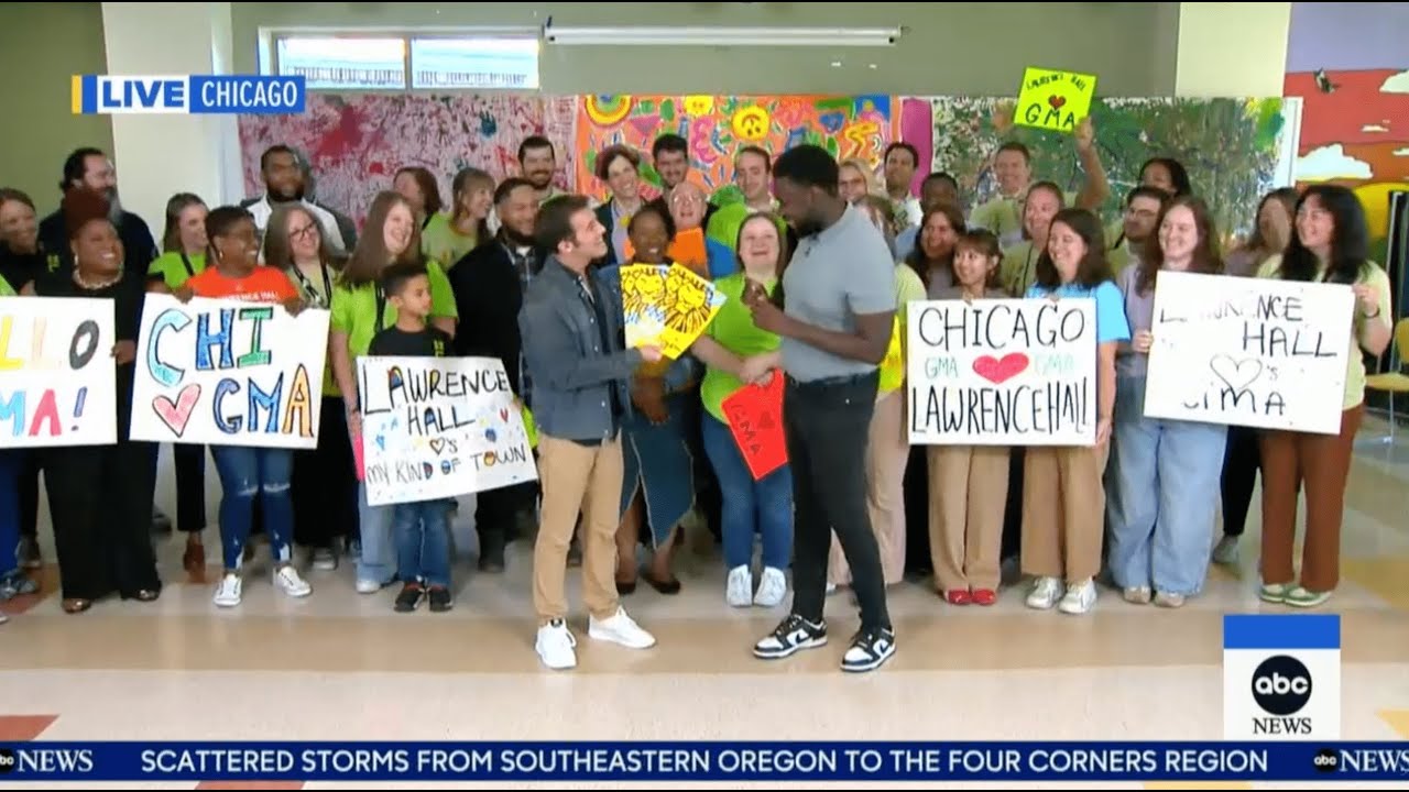 Watch Lawrence Hall on Good Morning America's "My Kind of Town" series!