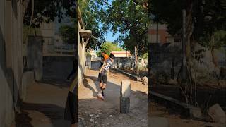 Gully Cricket with Wind Ball #shorts #cricket #gullycricket