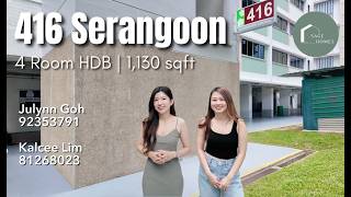 Home Tour 📍 416 Serangoon Central | 4 Room HDB | 1,130 sqft