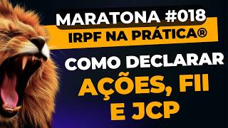 Como declarar ações, FII e JCP recebidos creditados e não pagos | IRPF NA PRÁTICA