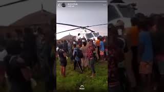 #EndSARS: See The moment Edo Youths Seized A Helicopter