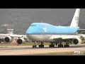 KLM 747 Visit to St. Maarten (SXM) on 10/9/2016