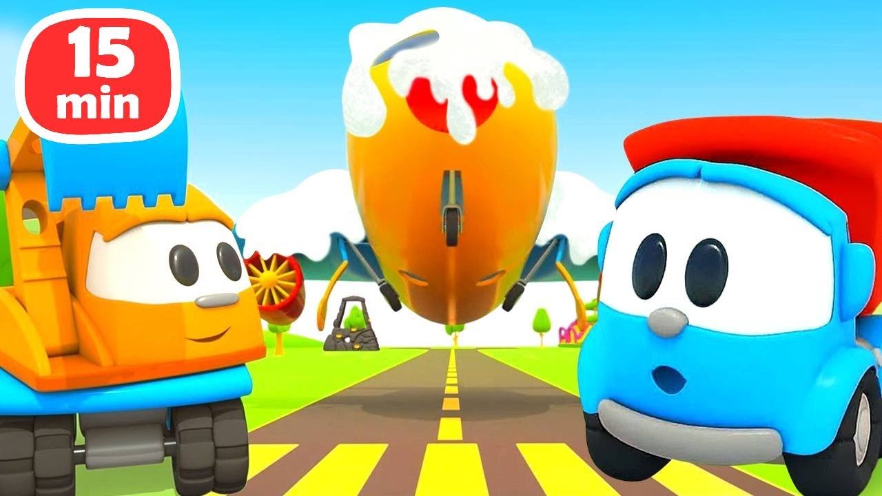 Leo der Lastwagen und Scoop der Bagger – Winterliche Abenteuer