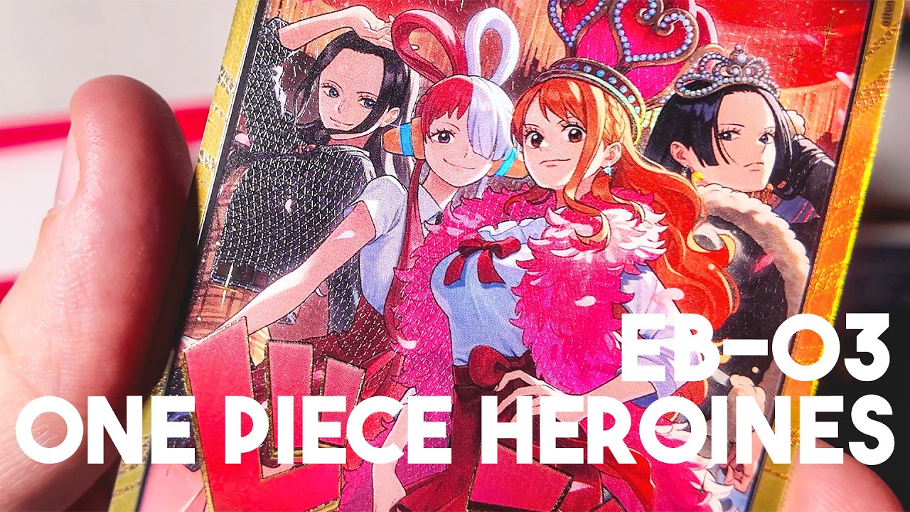 Opening 65 Packs of the One Piece Card Heroines Special Set (EB-03)