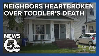 Neighbors say toddler was left home alone before