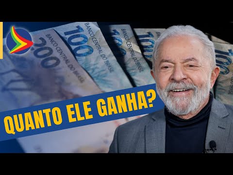 LULA: SALÁRIO e BENEFÍCIOS do presidente República em 2023