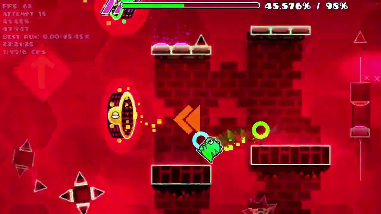 "launch" 100% Complete - by GDmaslo (Easy Demon) (Weekly 