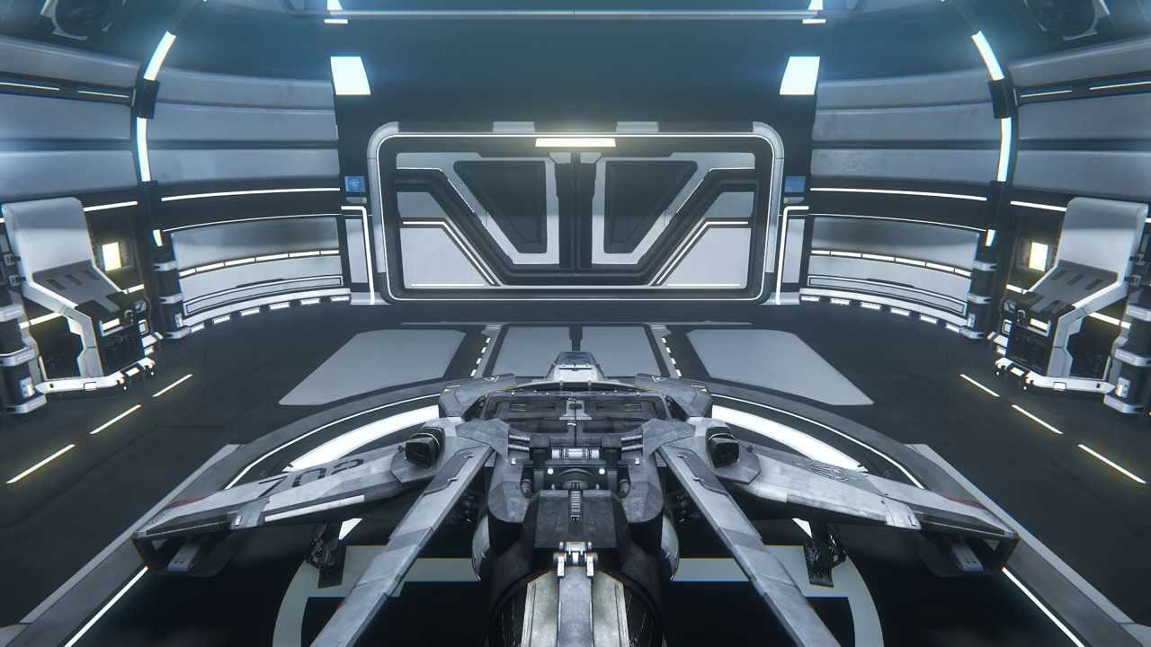 Star Citizen Hangar Module test - Hornet F7C - YouTube