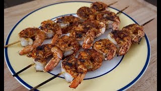 How to Grill Cajun Shrimp on a Weber Q