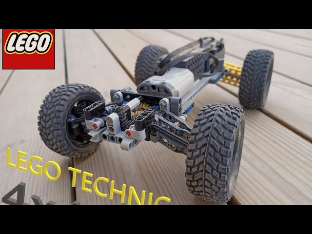 LEGO Technic RC 4x4 Buggy with BuWizz and RC motor! - YouTube