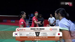 [BWF] WD - Finals｜LEE & SHIN vs IWANA & NAKAN H/L | PERODUA Malaysia Masters 2024 screenshot 2