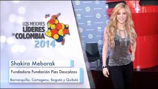 Shakira 10 Mejores Líderes (Los Mejores Líderes De Colombia).