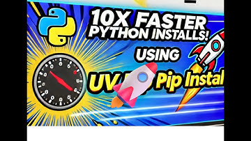 "Accelerate Python Library Installation by 10X with 