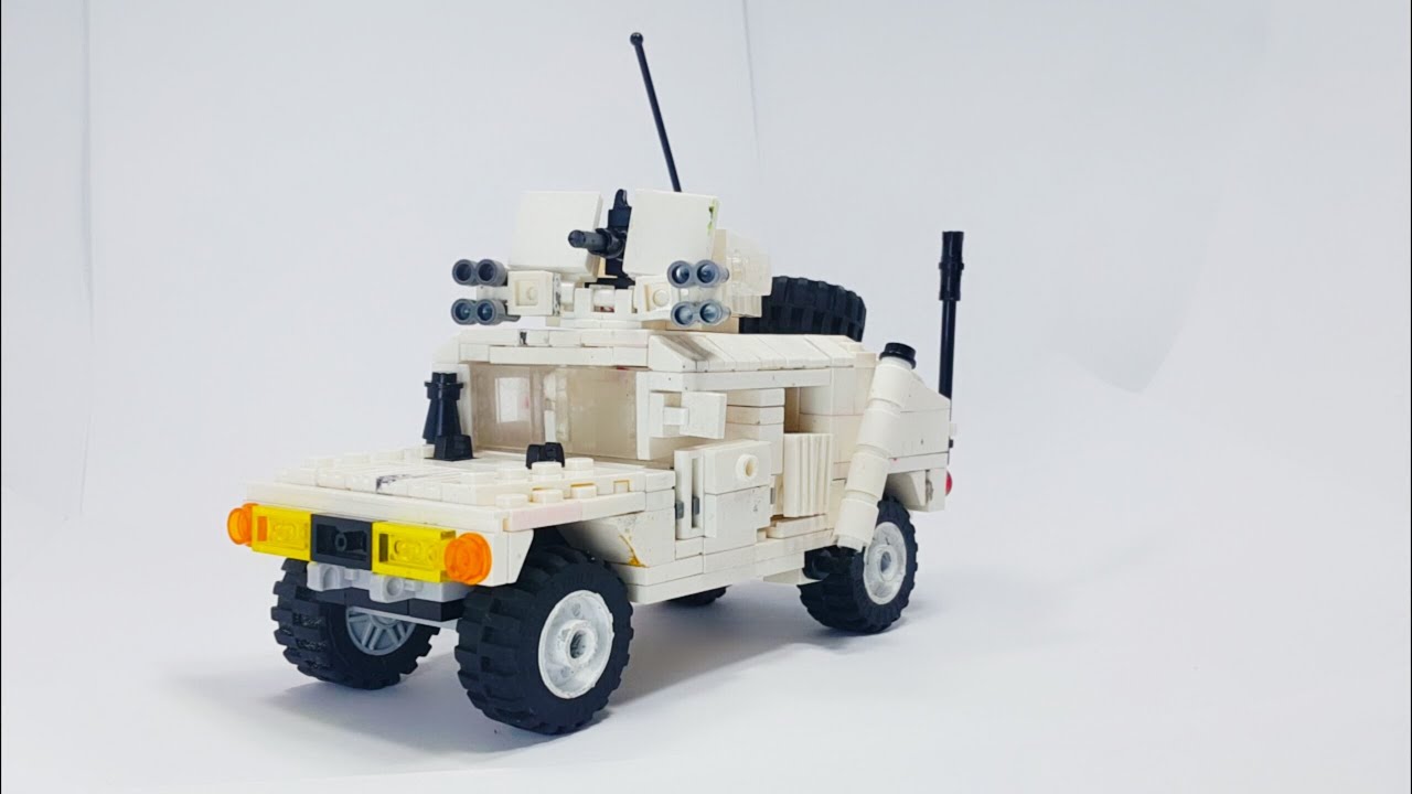 Lego humvee M-1114 instructions - YouTube