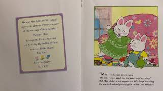 Max and Ruby at the Warthog’s Wedding