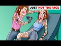 My Mom is a Tattoo Artist, She gave me a lot of tattoos | Animated Story about tattoos
