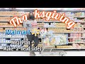 Thanksgiving Grocery Haul SHOP WITH ME Walmart, Publix, Kroger + Meal Plan + Make ahead Side Dishes