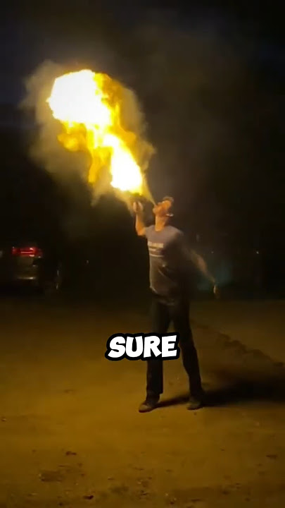 Master the Fire-Breathing Trick! 😨