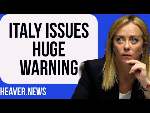 Italy Issues Crisis Bombshell WARNING