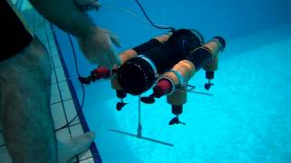 ROV attitude control testing