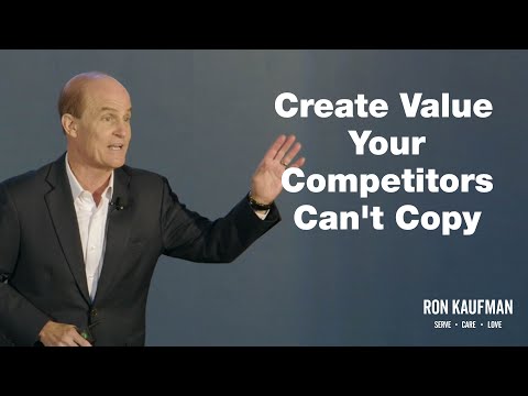 Make Your Competition Irrelevant with the Four Categories of Value
