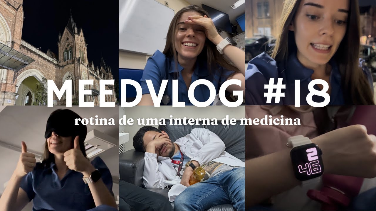 PLANTÃO NOTURNO SANTA CASA DE SP | MEEDVLOG #18 - ROTINA DE UMA INTERNA DE MEDICINA
