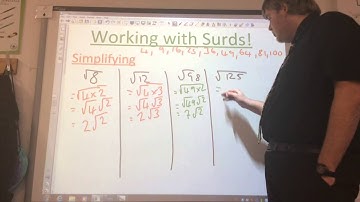 Working with Surds - Part 1